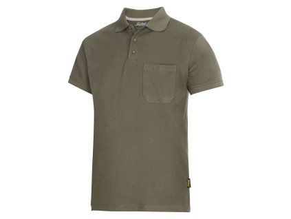 Polokošile s náprsní kapsou khaki