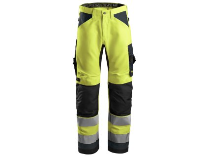 Kalhoty reflexní AllroundWork+, třída 2 žluté (Velikost 044)