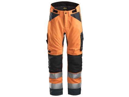 Reflexní kalhoty AllroundWork zimní 37.5®, třída 2 oranžové