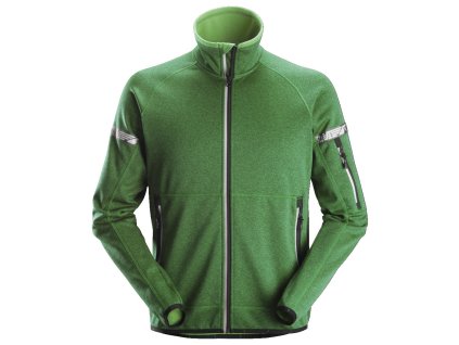 Mikina fleecová AllroundWork 37.5® zelená Snickers Workwear