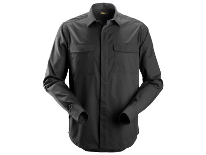 Košile Service s dlouhým rukávem černá (Velikost XS)