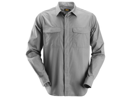 Košile Service s dlouhým rukávem šedá (Velikost XS)