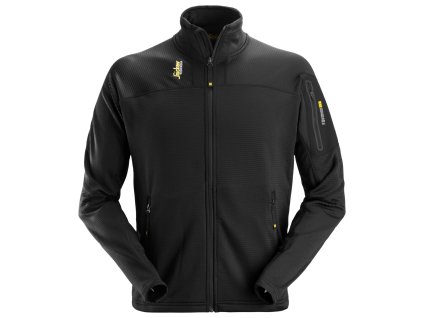 Mikina funkční Mikrofleece na zip černá (Velikost XS)
