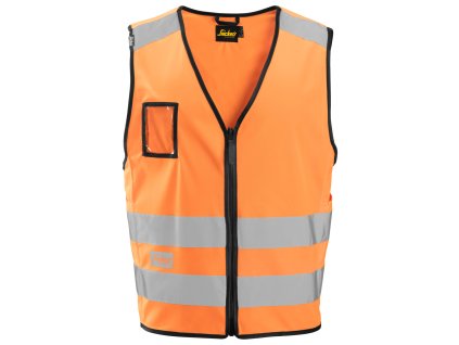 Reflexní vesta Snickers Workwear, třída 2 oranžová