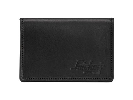 Pouzdro na karty Snickers kožené černé (Velikost UNI)