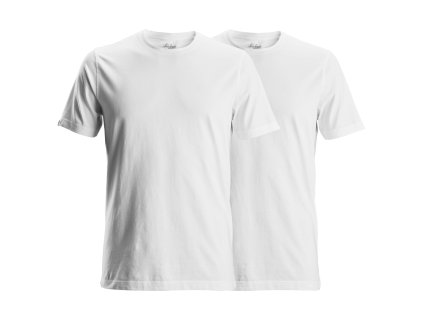 Tričko Classic, 2-balení bílé (Velikost XS)