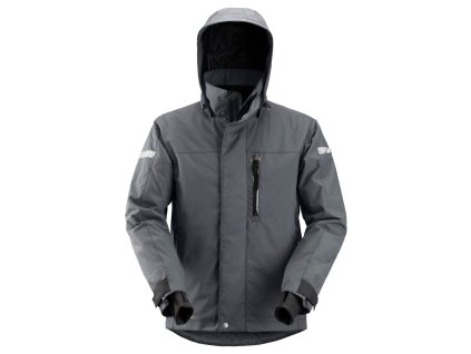 Bunda nepromokavá AllroundWork 37.5® zimní šedá (Velikost XS)