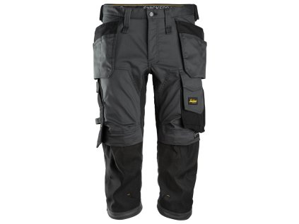Kalhoty ¾ Pirate AllroundWork s PK šedé (Velikost 44)
