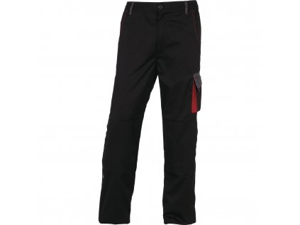 Kalhoty d-mach čer-červ s Delta Plus (Barva Černá, Velikost S)