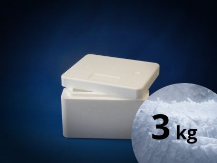 Suchý led 3kg s Termoboxem