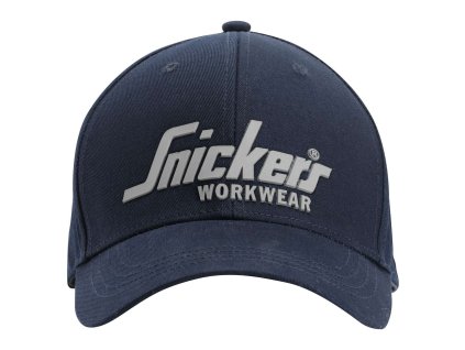Kšiltovka s 3D logem Snickers Workwear modrá