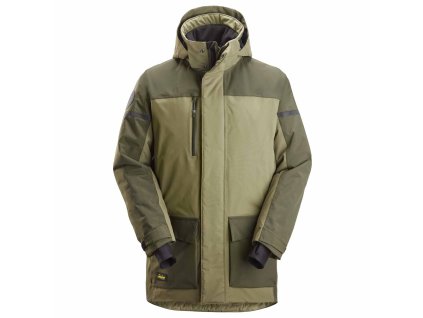 Nepromokavá zimní parka AllroundWork khaki XS (Velikost XS, S, M, L, XL, XXL, XXXL)