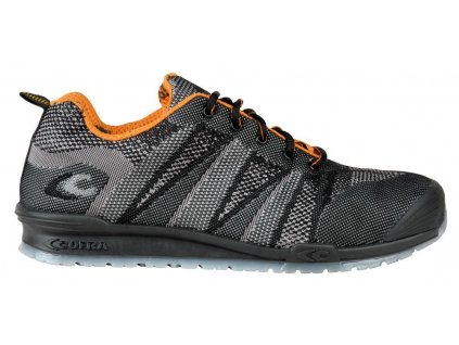 Pracovní obuv Cofra Fluent Black/Orange S1 P SRC