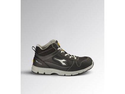 Bezpečnostní obuv Diadora RUN MID S3S FO SR ESD (Barva Černá, Velikost boty 49)
