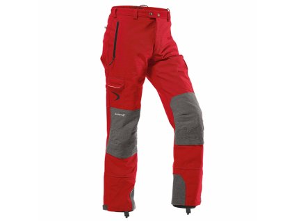 Kalhoty arboristické GLADIATOR OUTDOOR červené (Velikost XS)