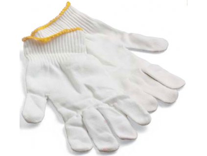 Pracovní rukavice EDIS Nylon - bílé