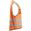 Reflexní vesta Snickers Workwear, třída 2 oranžová (Velikost L/XL)
