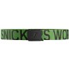 Opasek s nápisem Snickers Workwear zelený Snickers Workwear