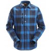 Košile zateplená AllroundWork modrá XS Snickers Workwear