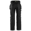 Kalhoty pro podlaháře Rip-Stop s PK černé (Velikost 042)