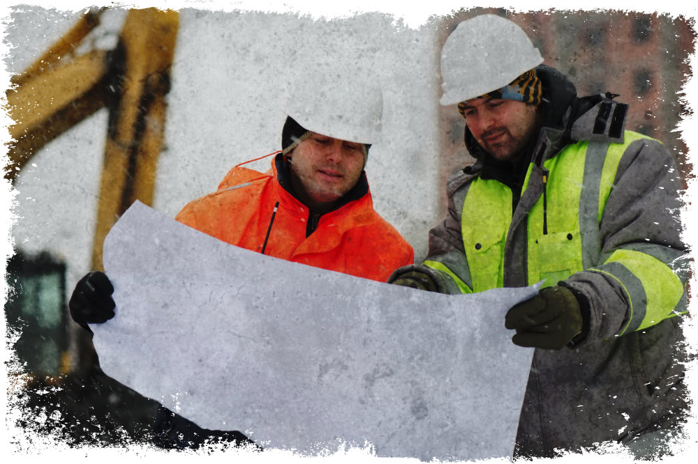 Zimné pracovné bundy