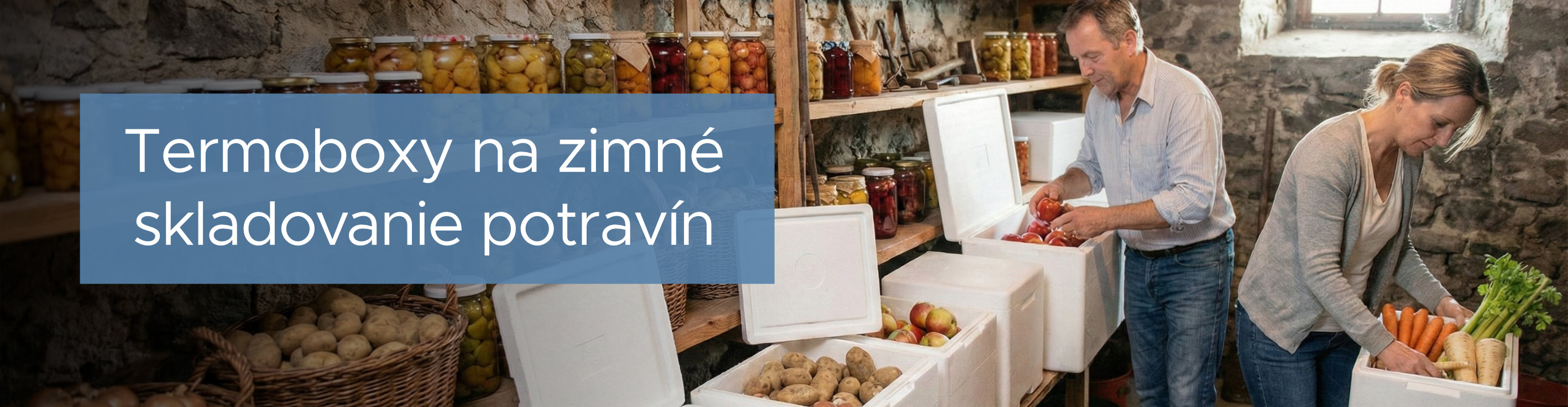 Zimné skladovanie potravín v termoboxoch