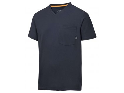 Tričko AllroundWork 37.5® tm. modré Snickers Workwear (Veľkosť S)