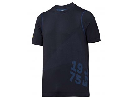 Tričko slim-fit FlexiWork 37.5 ® tm. modré (Veľkosť XS)