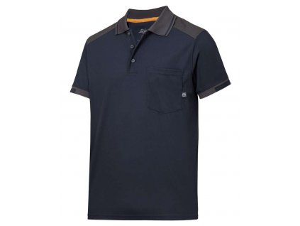 Tričko zosilnené AllroundWork 37.5® tm. modré Snickers Workwear (Veľkosť S)