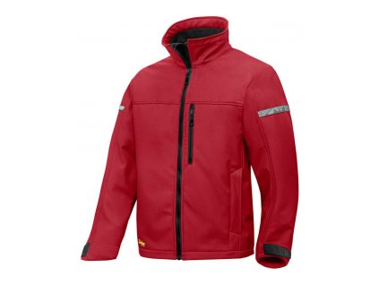 Softshellová bunda AllroundWork pánska červená (Veľkosť XS)