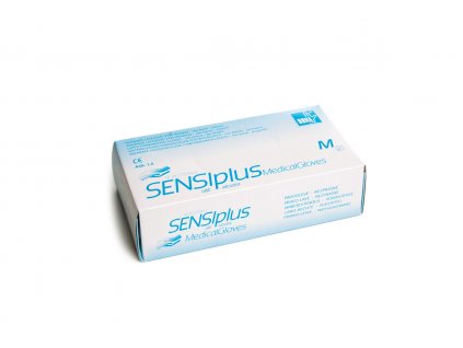 Latexové jednorázové rukavice Dona Sensiplus