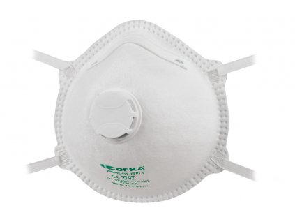 Respirátor COFRA PRIME-FIT FFP1 V s výdechovým ventilkem | 20 ks