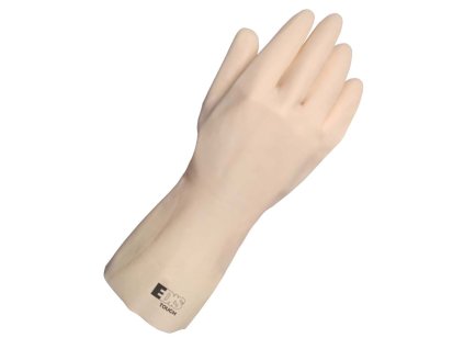 Ochranné pracovní rukavice EDIS TOUCH - přírodní latex