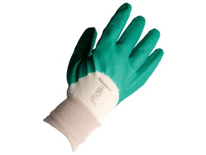 Ochranné pracovní rukavice GRASPX/47 NITRIL - zelená, lehká