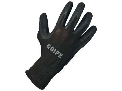 Ochranné pracovní rukavice GRIP Z - latexová, černá