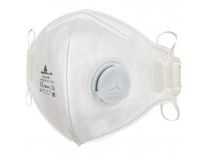 Respirátory FFP1 Delta Plus M1100VBC - balenie 10ks (Farba Biela)