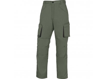 Kalhoty m2 2 zelená-černá 3xl Delta Plus (Barva Zelená, Velikost 3XL)