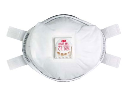7706 respirator 3m 8835d ochrana proti toxickym prachum kourum a mlham z kovu