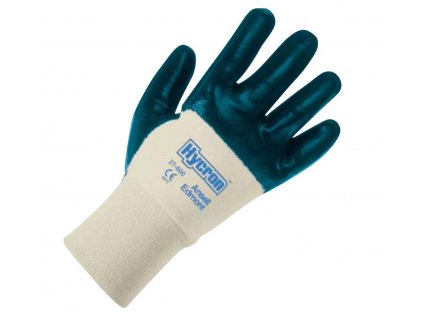Unikátní nitrilové pracovní rukavice Ansell Hycron® 27-600 - povrstvená dlaň, pletené zápěstí, délka 275 mm