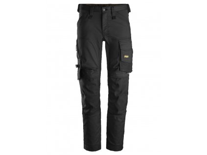 Pracovné nohavice AllroundWork Stretch čierne (Veľkosť 044)