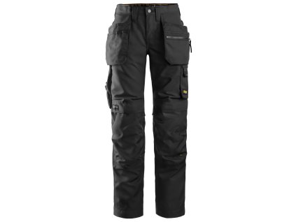 Dámske pracovné nohavice AllroundWork+ s PK čierne (Veľkosť 018)