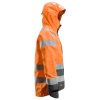 Reflexní nepromokavá bunda AllroundWork, tř. 3 oranžová (Velikost XS)