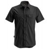 Košile funkční LiteWork s krátkým rukávem černá XXXL Snickers Workwear (Veľkosť XS)