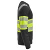 Reflexní mikina, třída 1 žlutočerná (Velikost XS)