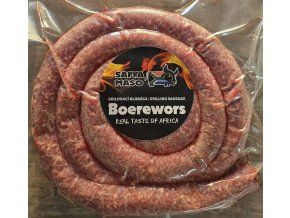 Grilovací klobása Boerewors