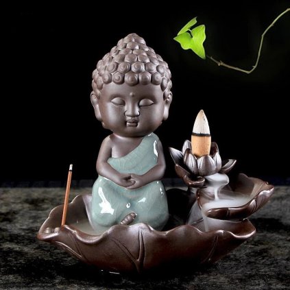 Buddha Backflow Incense Stick Burner Cute Monk Incense Cones Holder Aroma Smoke Oud Burner Incenso Censer.jpg Q90.jpg