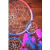 Lapač snů Alamis modro-růžový 20 cm