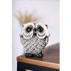 Soška sova střední černá neslyšímME0A9266