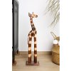 Dřevěná socha Žirafa Sabina 49 cm