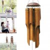 Bamboo Wind Chime Pendant Handmade Ornament fo